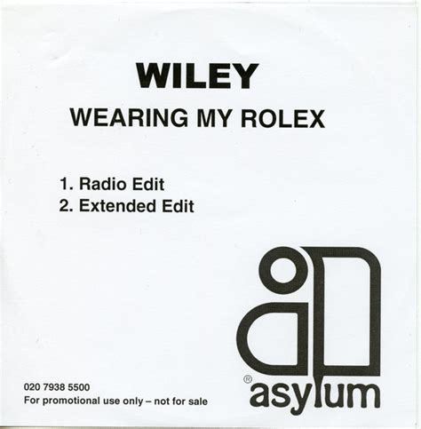 wearing my rolex wiley|wiley musician.